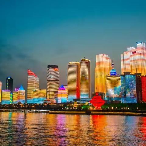 五四广场夜色美
