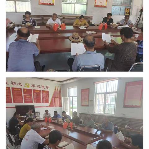 寨里镇孔埠村开展：全民阅读～让我们一起学习