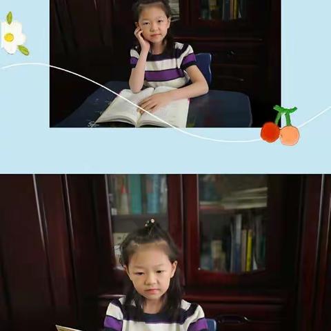 葵娃阅读“晒”，居家小榜样
