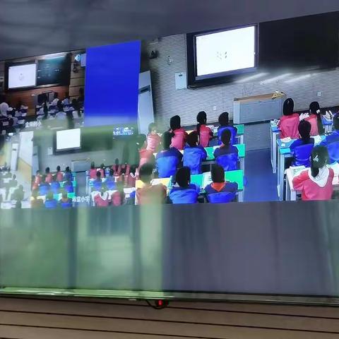 同步课堂促教育，三校学生共成长