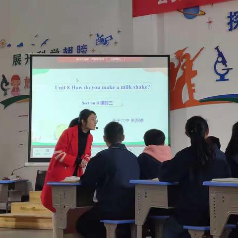 “同课异构”展风采，校际交流促发展一一记余干六中、余干三中两校教研活动