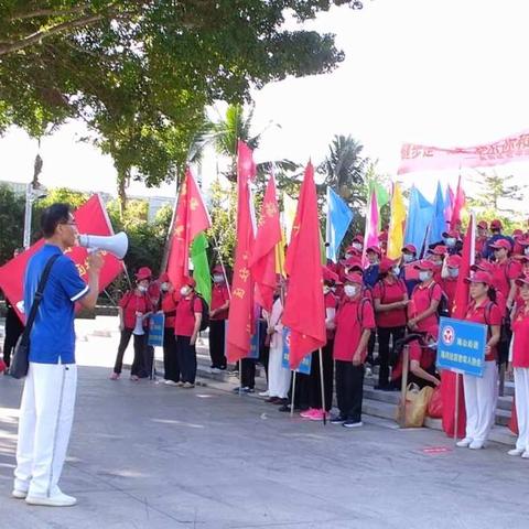 九九挚情，高扬正气——记区老年协会（海山老协专场）“10.27”健康行走