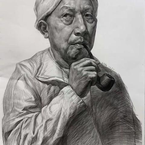 2022年乌拉特前旗方圆画室春季学生作品