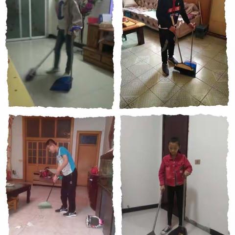 快乐家务我来做—修武县城关镇西关小学反哺教育有序进行