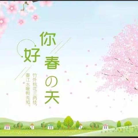 🏫新欣幼儿园大二班——🌸阳春三月，温暖相约🌸