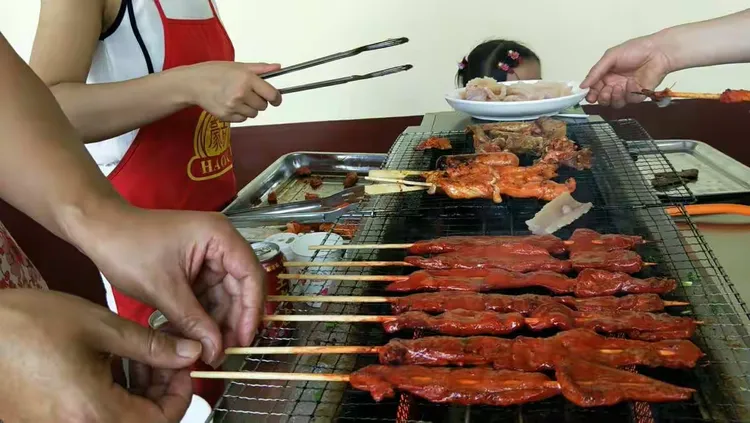 30年后的相约:百工堰烧烤