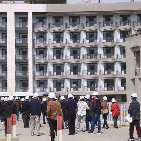 老同志参观开放大学桥林校区一期项目工程建设掠影（2023年4月12日）