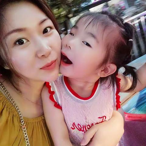 和宝贝们的合影