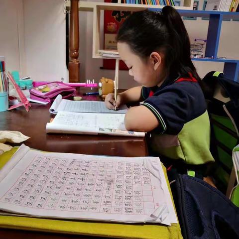 泾河新城县前小学二年级二班郑惜文