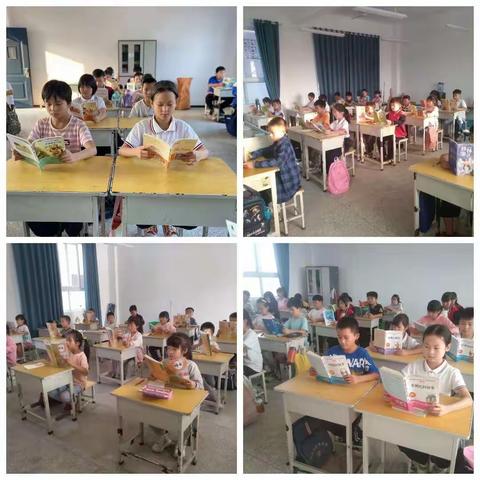 阅读促成长，书香浸心灵