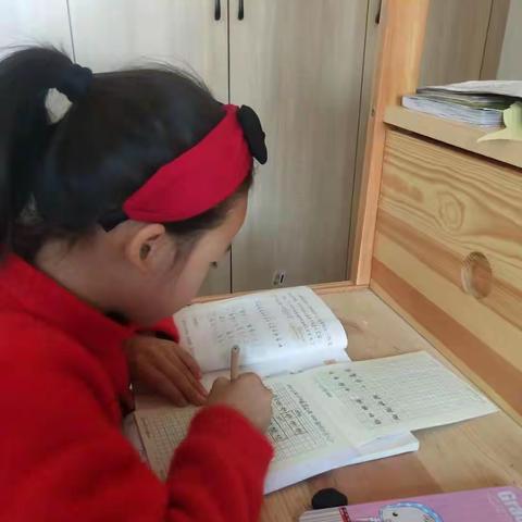 卞婉清2020.2.13周四，语文、数学作业