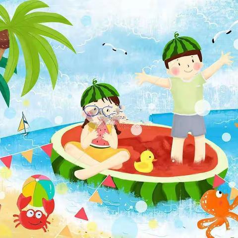 夏日炎炎🌸 童心未泯 ❤️有你们超甜✨育才幼儿园🏩捕捉一群可爱🧚‍♀️中一班小朋友🧚‍♂️