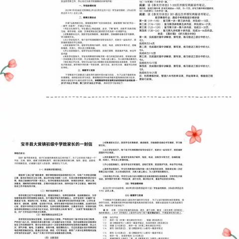 作业检查促规范，家校共育助提升——大营初中寒假作业检查纪实