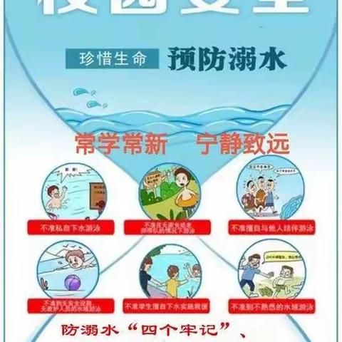 麟游县镇头初级中学 防溺水“四四六六八”安全提示