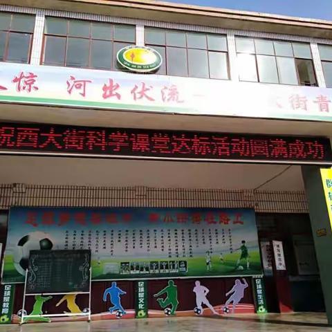 新密市西大街中心校开展科学课堂达标评优活动