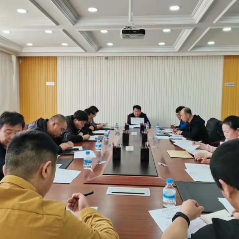 巴仁哲里木镇召开2021年2月份党建工作月例会