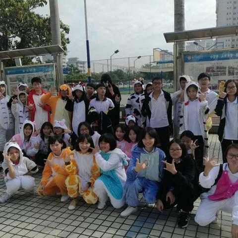 实验中学第十二届运动会开始了！