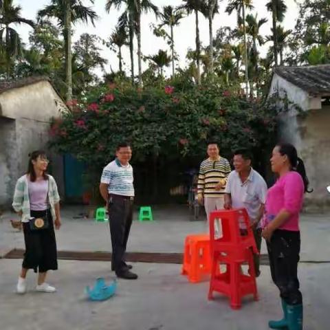 枫木中心校家访活动