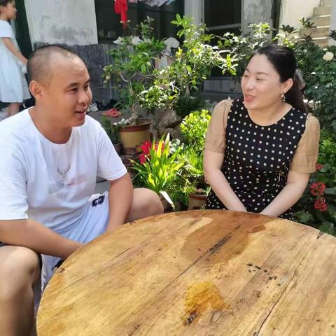 家访有爱，共育有声——北集坡中心小学开展暑期家访活动