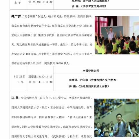 观摩、反思、提升——关于城内小学数学教师参加“小学数学统编教材深度解析与课堂观摩研讨活动”