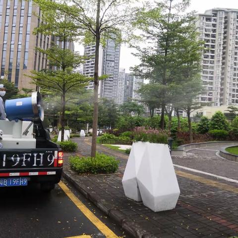 民治街道书香门第.上河坊“登革热”疫点消杀