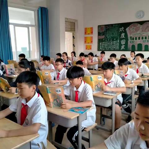 舞钢市新时代国际学校六(8)班复学第二周简报