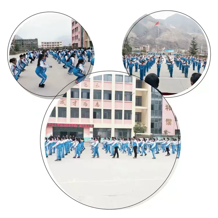 角弓中心小学隆重开展班级广播体操比赛活动