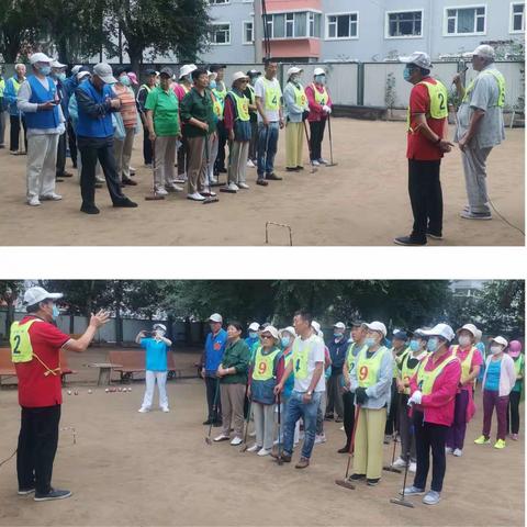 全民健身日   全国门球大联动   齐齐哈尔市铁锋区门球赛