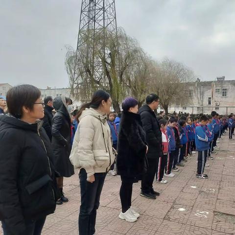 奔跑吧·少年--2021年大码头镇西刘桥小学冬季长跑启动仪式