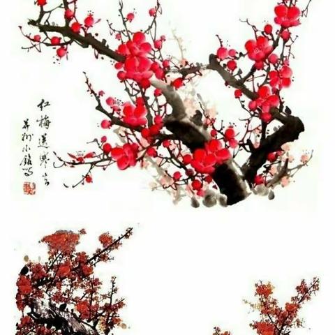 中国风一梅 菊 竹