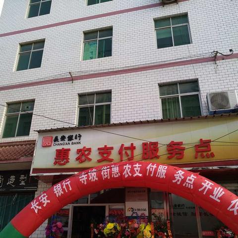 洛南县寺坡惠农支付服务点升级改造开业仪式