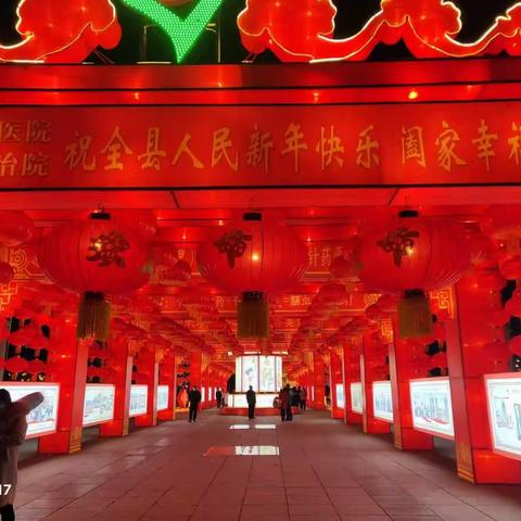 欢欢喜喜过大年，火树银花不夜天