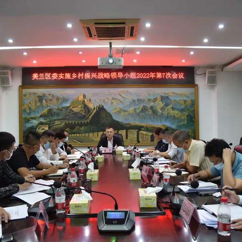 美兰区委实施乡村振兴战略领导小组召开2022年第7次会议