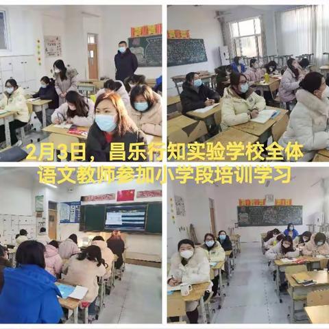 共学习，同奋进——昌乐行知实验学校语文教师培训