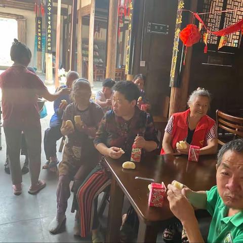 张村乡残疾人之家夏日清凉