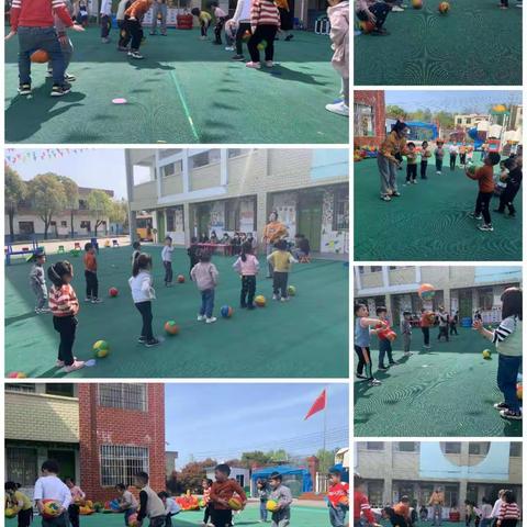 用游戏点亮孩子快乐的童年——肖岭乡中心幼儿园户外游戏教研活动