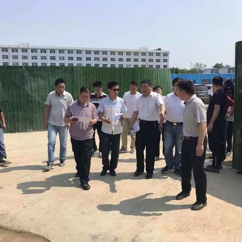 济南市督查室领导到我街道查看省级环保问题督导件现状