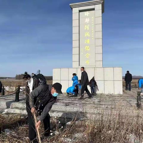 卧都河学校“清明节”系列主题活动