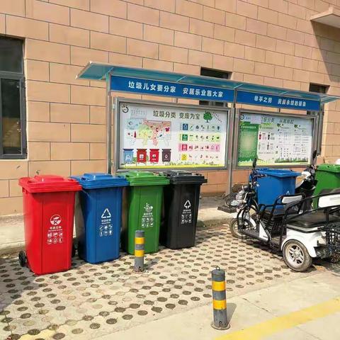 小烟庄村开展垃圾分类工作