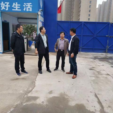 市创卫办开展建筑工地卫生检查