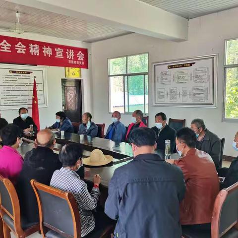 岩屋村党支部开展“守护家乡青山绿水、争当秦岭生态卫士”主题党日活动