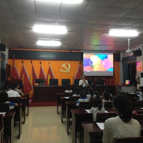 为民办实事，为民谋发展——打安镇中心学校积极开展“说好普通话”乡村宣讲活动