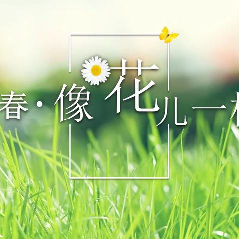 青春·像花儿一样