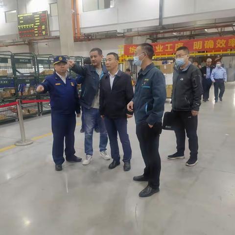 空港新城管委会副巡视员倪忠明带队开展“平安三秦”消防安全专项检查