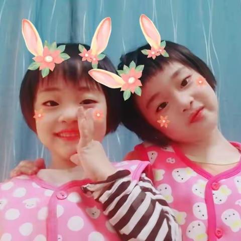 🌸宅出精彩💗健康成长💋——育新幼儿园小三班双胞胎美女乐其中