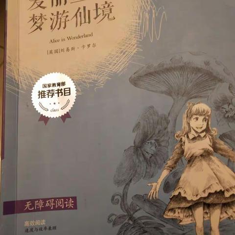 四平市六马路小学二年四班王木子《黄金屋家庭读书会》第一周——《爱丽丝梦游仙境》日常小记留念
