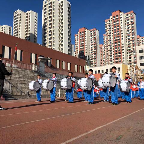 天津市美育实践课堂——2020年天津市文艺展演北辰区模范小学颁奖暨鼓号队亮相