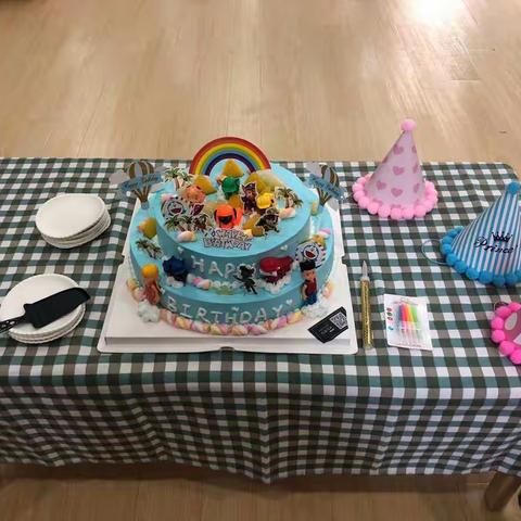 徐州慧秀林幼儿园合宿之集体生日会