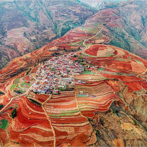 神奇的红土地——东川红土地三月印象