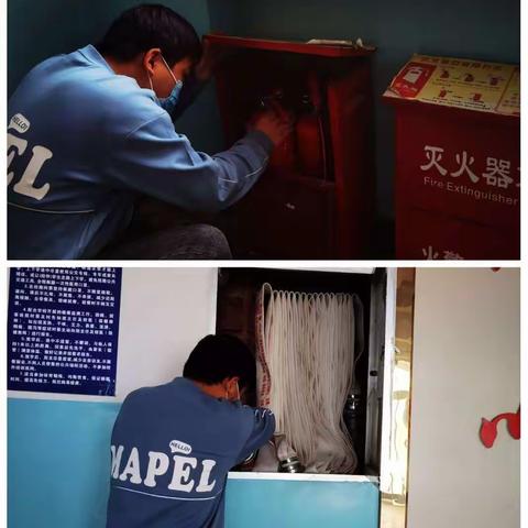 五十三团第二小学春季开学——安全隐患排查